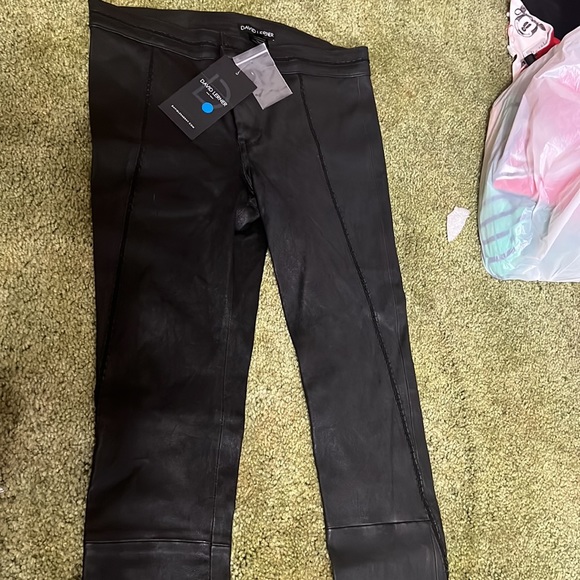 David Lerner NWT 100 percent lamb leather pants. Size small - Picture 8 of 9